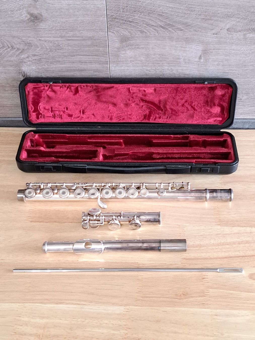 Yamaha Musikinstrumente: Querflöte YAMAHA 281SllTop Silber versilbert – Neu (gemäss Beschreibung) aus Birsfelden von oleros 4