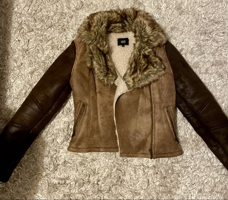 Winterjacke mit Pelzkragen, Grösse S, Top Zustand!