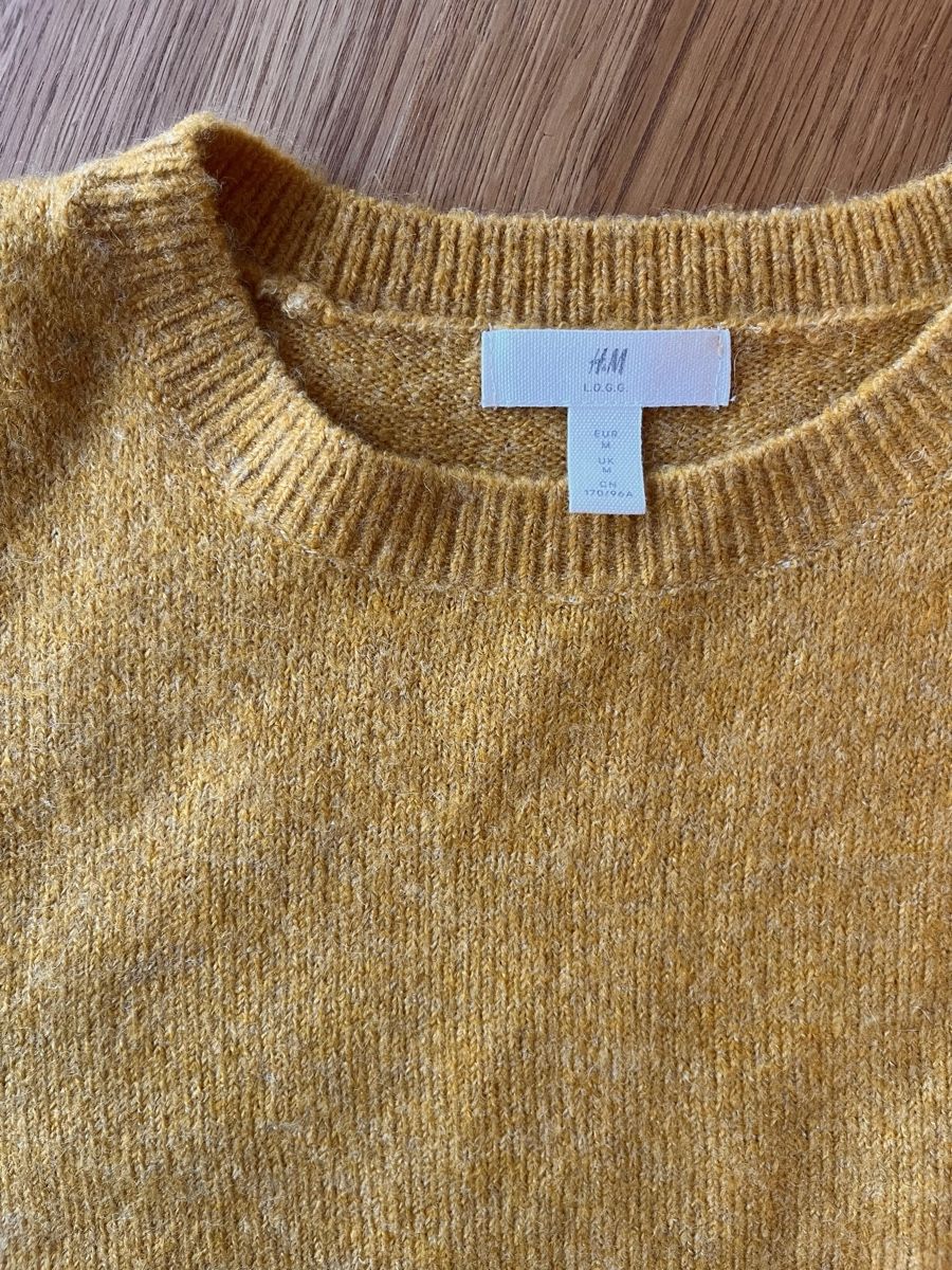 H&M Pullover & Sweatshirts: Gelber Strickpullover, H&M, Gr. M – Neu (gemäss Beschreibung) aus Zürich von me_t7e4 2