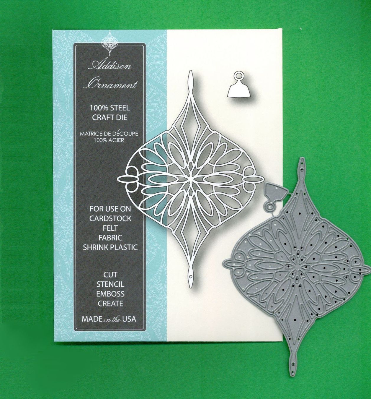 Sciablone: Memory Box Die ** Addison Ornament ** – Nuovo e nell'imballaggio originale da Rubigen venduto da rofi100 2