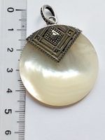 Anhänger Silber 925 mit Perlmutt