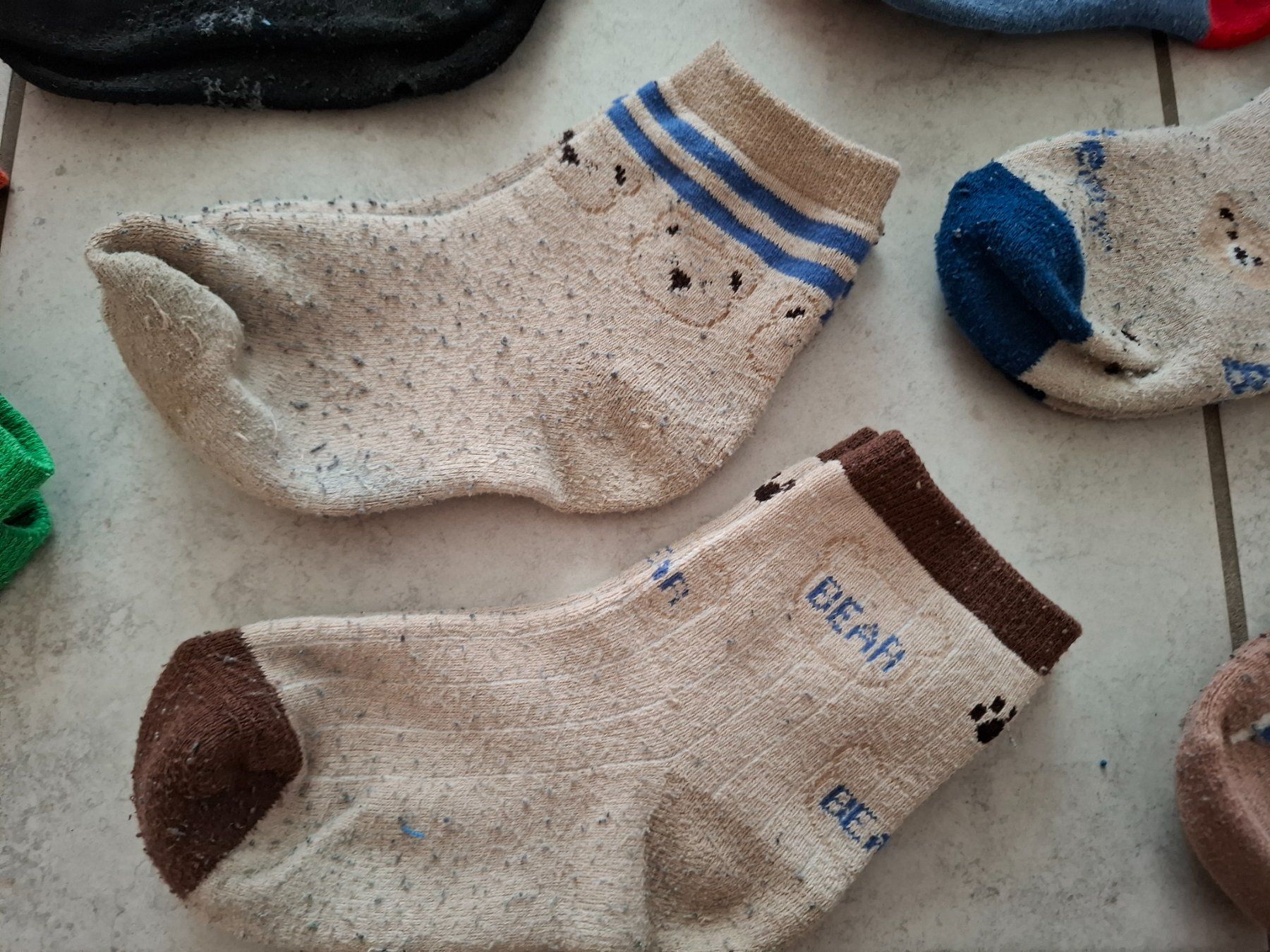 Calze per bambini: Div. Söckli und ABS Söckli gr.ca. 27/31 – Usato da Oberurnen venduto da rotty80 2