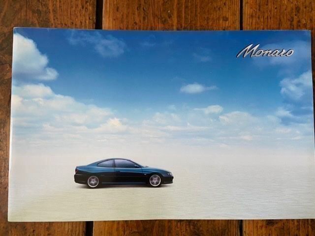 Holden Documenti: HOLDEN MONARO Prestige-Grossformat Prospekt 2001 / 2002  AUS – Usato da Langenthal venduto da Andreasdavidk