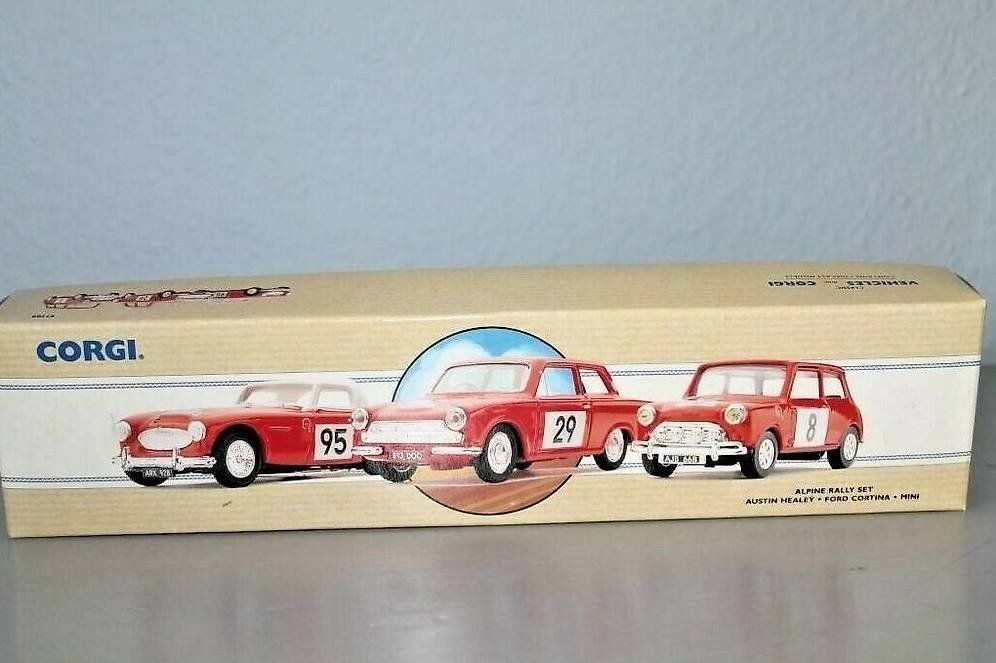 Corgi Toys Modellini d'auto: Corgi ALPINE RALLY SET 1:43 neu&ovp – Nuovo e nell'imballaggio originale da Hinwil venduto da faene