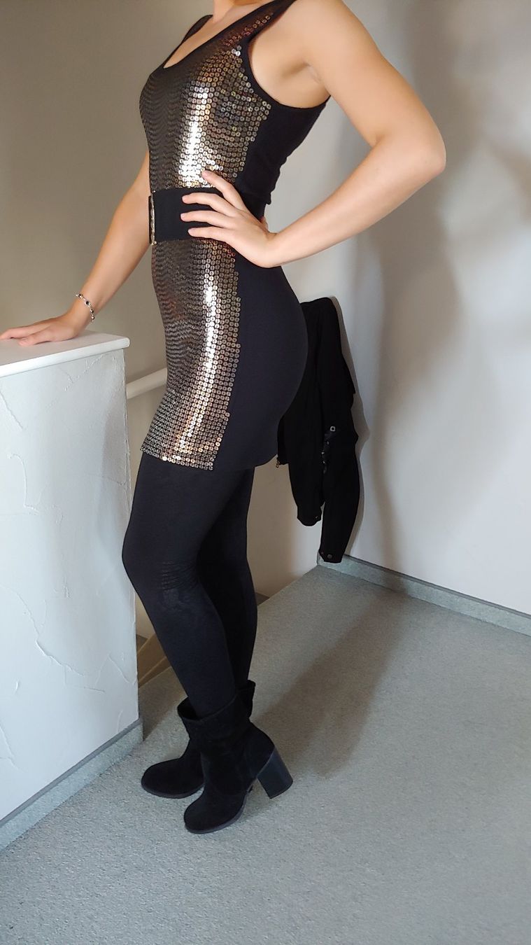 Kleider: Party/Geburtstag? Kleid/Longtop Set Gr.S/36 – Gebraucht aus Steinmaur von Daka36 5