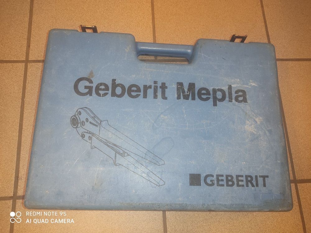 Luxus Geberit Mepla Presszange Ebenbild