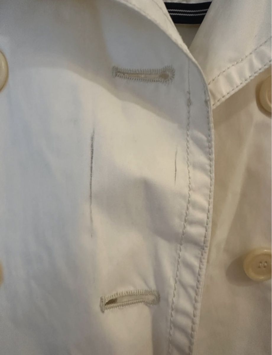 Mäntel: White trench coat Marina Yachting M – Gebraucht aus Uster von Monika_OB 5