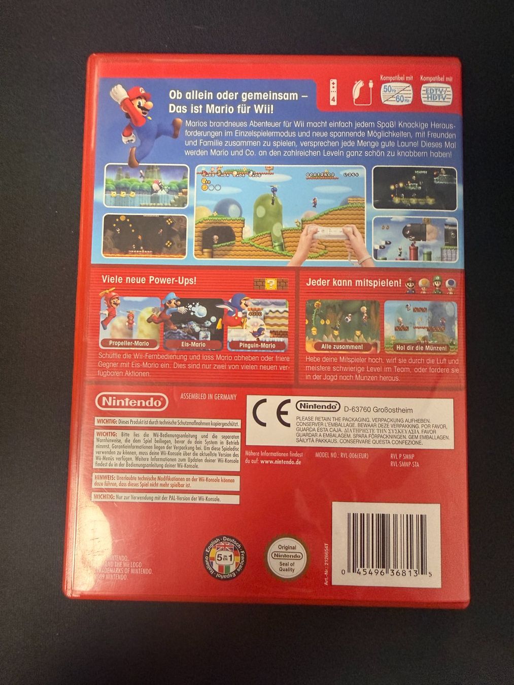 Nintendo Giochi: New Super Mario Bros Wii - Wii – Usato da Pont-de-la-Morge venduto da Darfal 2