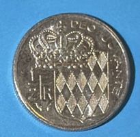 Monaco: Pièces de 1/2 centimes  rares