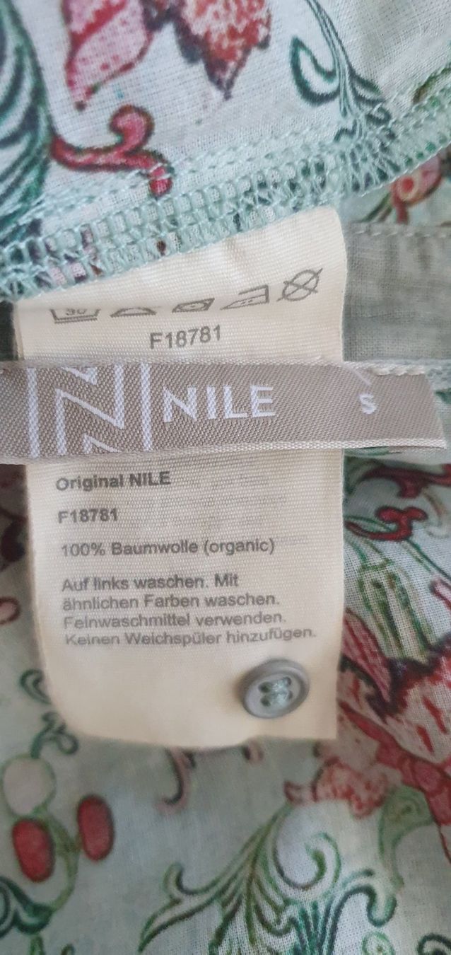 Nile Camicette: NILE Baumwolle Hemd/Bluse grS/M – Usato da Niederbipp venduto da blu_jw7r 9