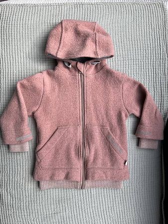 Gr.98/104, Disana Wollwalk Herbst/Winter Jacke rosa