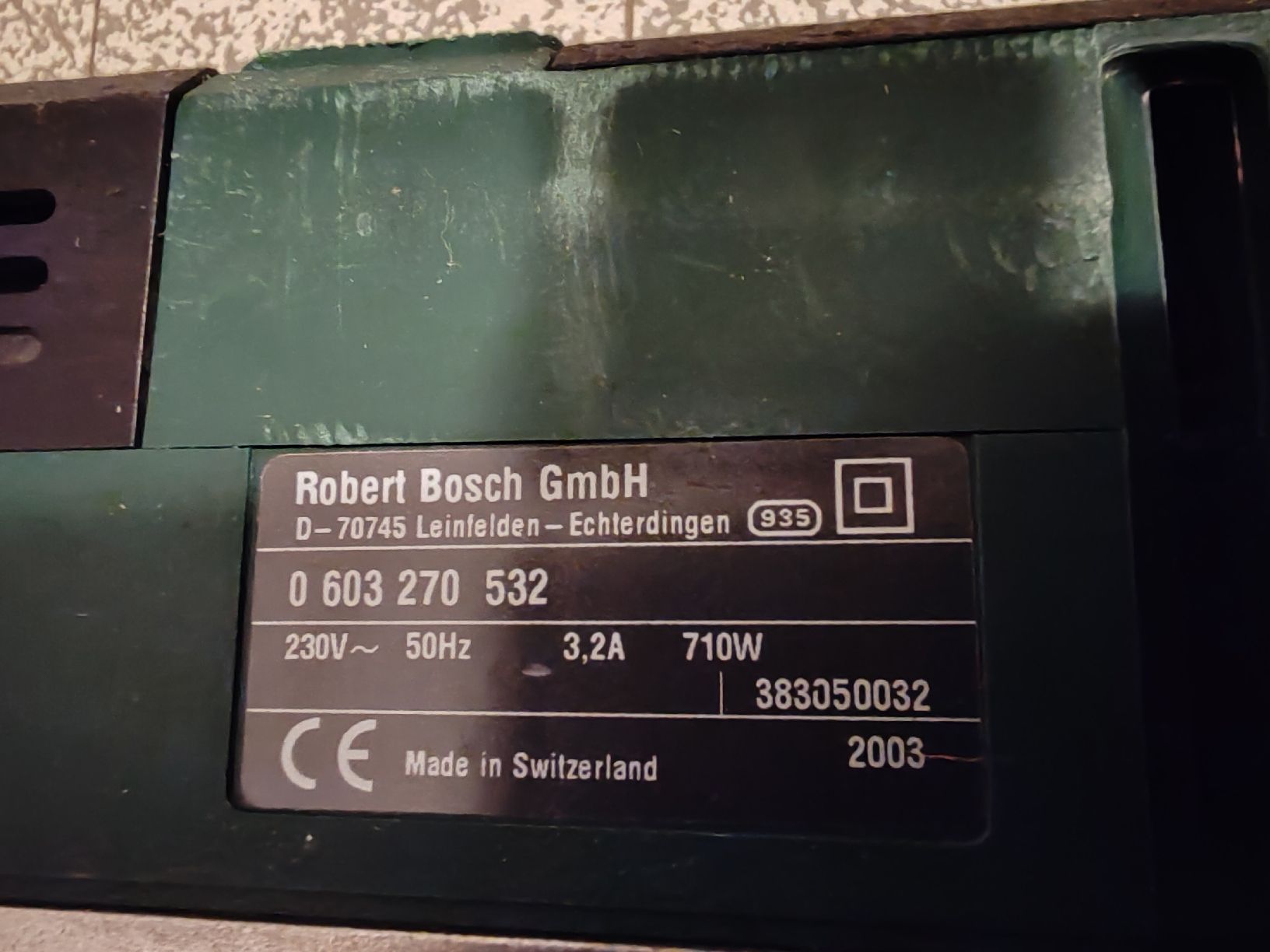 Bosch Smerigliatrici & Lucidatrici: Bosch Bandschleifer PBS 75 AE, 710W, 2003 – Usato da Wila venduto da neu_s8qs 1