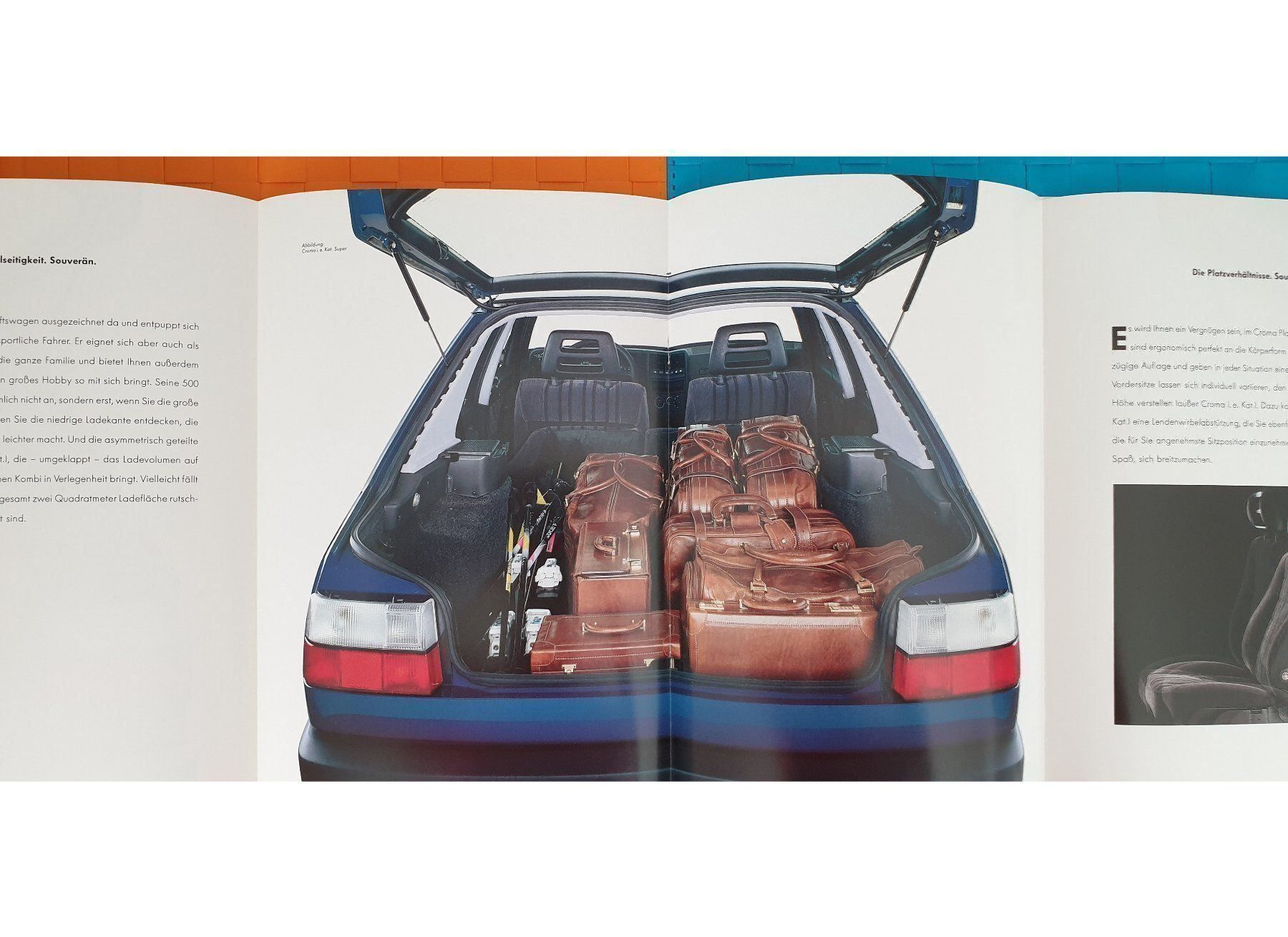 Riviste & Magazine: FIAT CROMA 1988 - Prospekt / Katalog – Usato da Viganello venduto da CARLiteratur 5