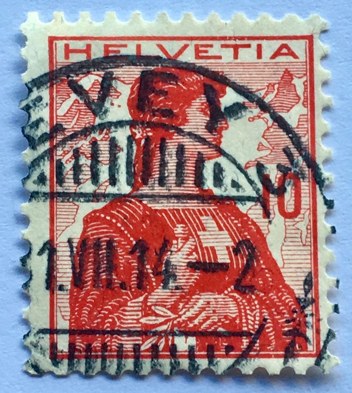 Tutti i francobolli: Nr.120 mit Vollstempel Vevey – Usato da Aarau venduto da Billa007