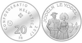 Probeprägung JODELN 2017 (Nur 600 Stk. geprägt)