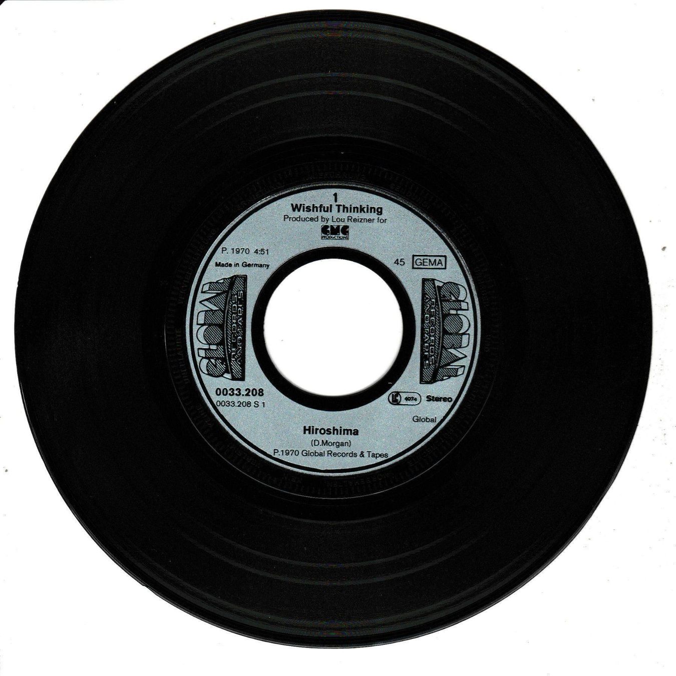 Schallplatten: Wishful Thinking - Hiroshima 7" Vinyl-Single 1970 – Gebraucht aus Tübach von JamesStone 2