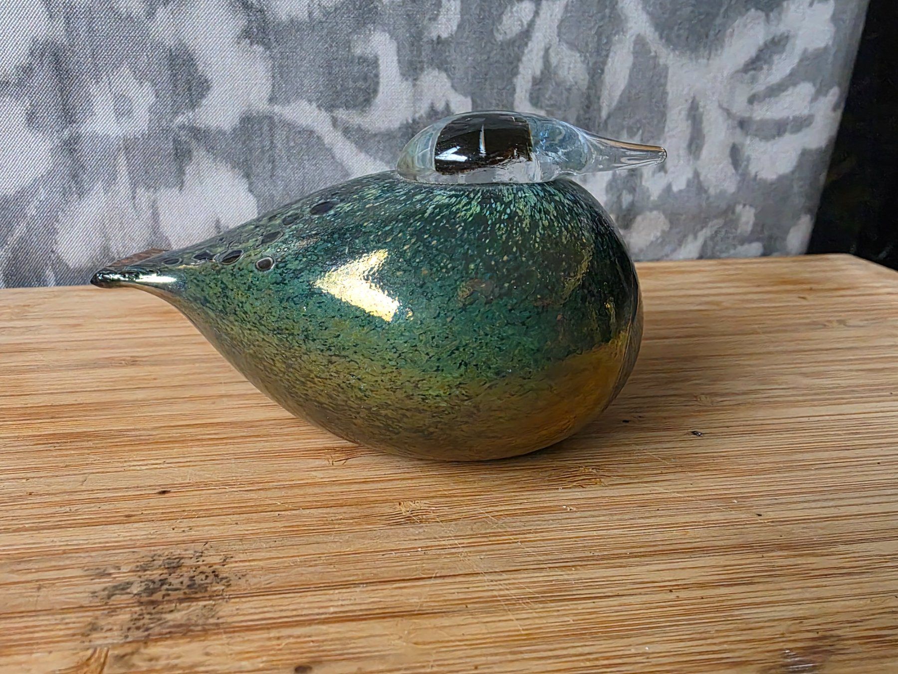 Statuette: Oiva Toikka Glasvogel Little Scaupduck – Usato da Wangen an der Aare venduto da Stesi7 1