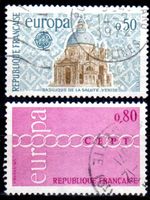 FRANKREICH EUROPAMARKEN 1971 GESTEMPELT - K597