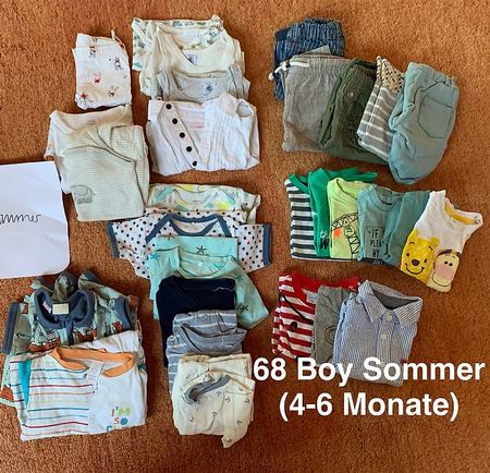 Lot Kinderkleider Junge/Boy 68 Sommer (4-6 Monate)