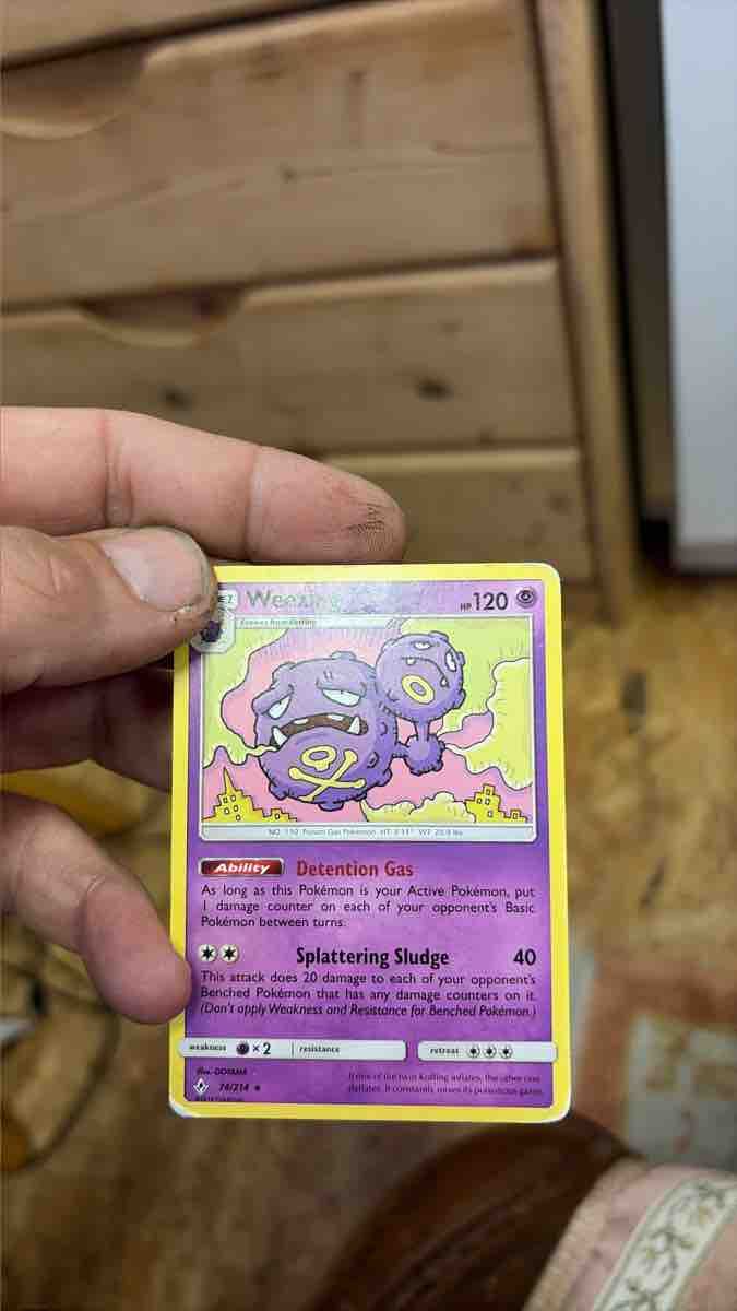 Pokémon Carte collezionabili: Pokemon Weezing 70/214 gute Zustand – Usato da Künten venduto da Schnaepplihuus