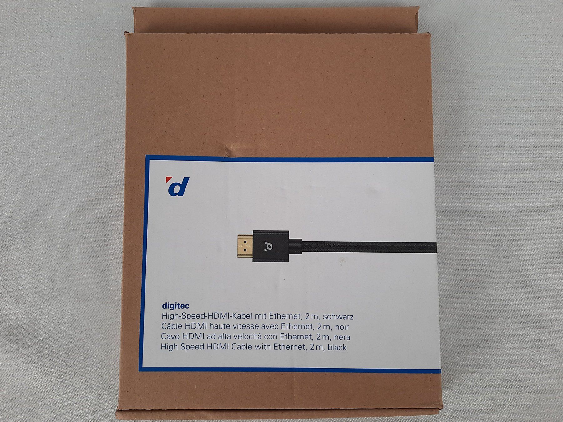 Digitec Cavi: DIGITEC HDMI-Kabel mit Ethernet, 2 m – Nuovo (secondo la descrizione) da Beinwil am See venduto da Restwert_Beinwil 4