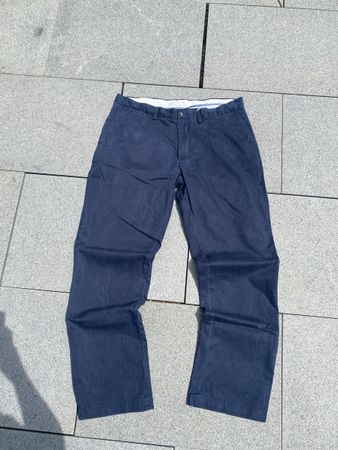 Polo Ralph Lauren Chino Hose - Navy Blau, Gr. 38/34 Top! 