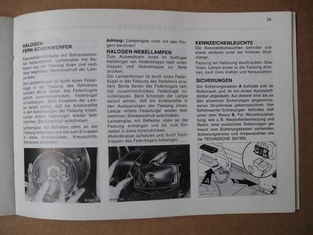 Libri: Betriebsanleitung Ford Granada – Usato da Embrach venduto da Gingerli 2