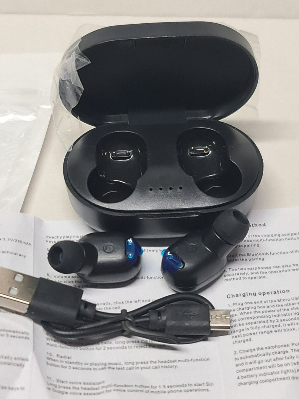 Cuffie: Bluetooth Mini In Ear Kopfhörer Kabellos Mikrofon – Nuovo e nell'imballaggio originale da Uerkheim venduto da Kaufoption 3