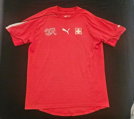 Nati Schweiz Puma Fussball Training Trikot Suisse Football