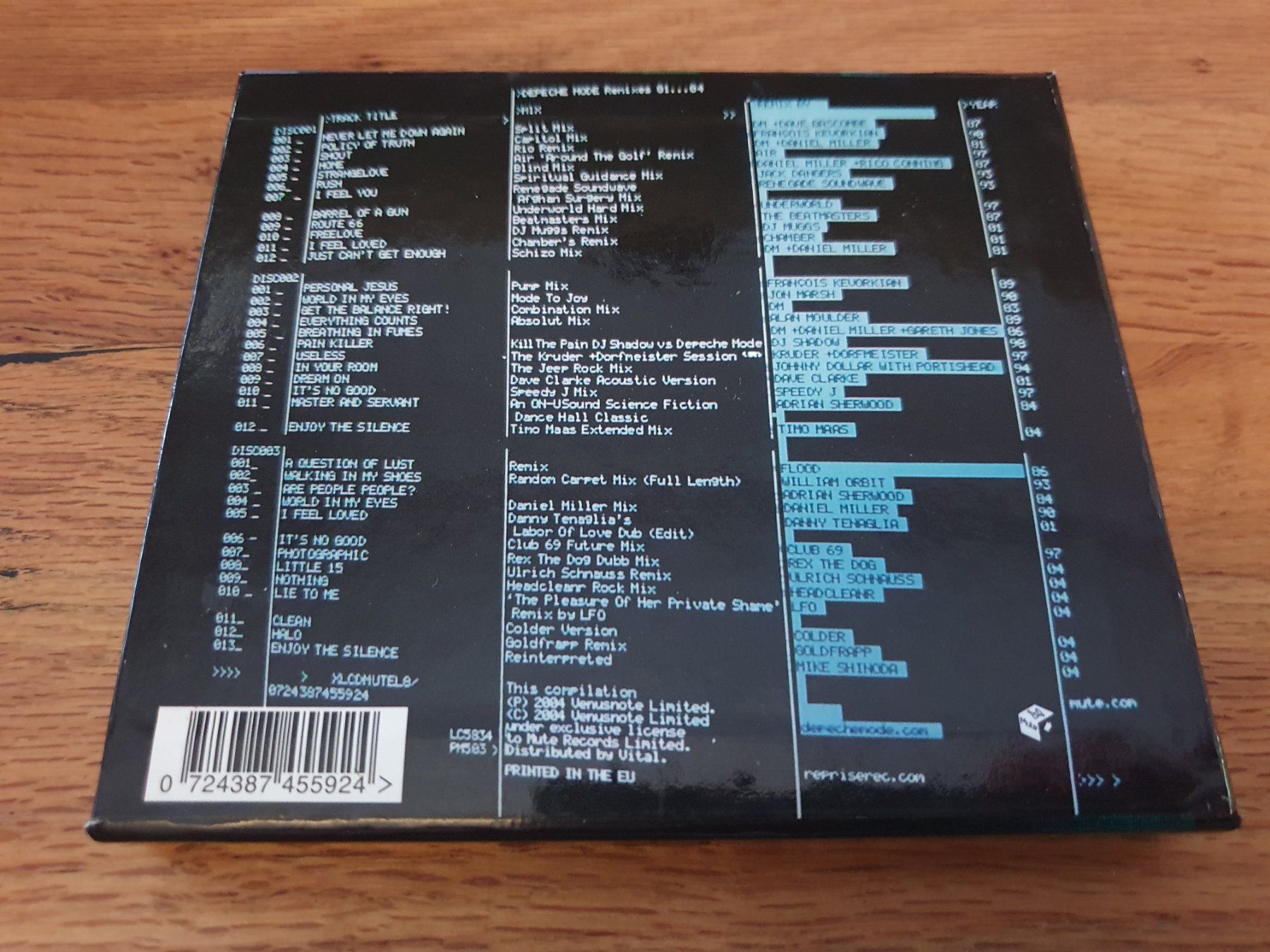 CDs: Depeche Mode - Remixes 81***04 - 3 CD – Gebraucht aus Auenstein von Trilos 1