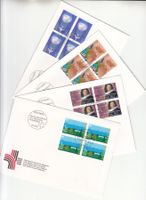 SBK 856 - 859 im 4er-Block FDC