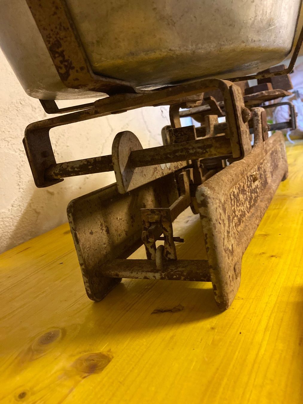 Waagen und Gewichte: OldtimerWaage, nostalgisch, mit Gewichten, Dekorationsobjekt – Gebraucht aus Seuzach von foifer 3