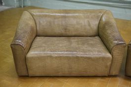 Designer Polstergruppe 2er und Sessel De Sede DS47