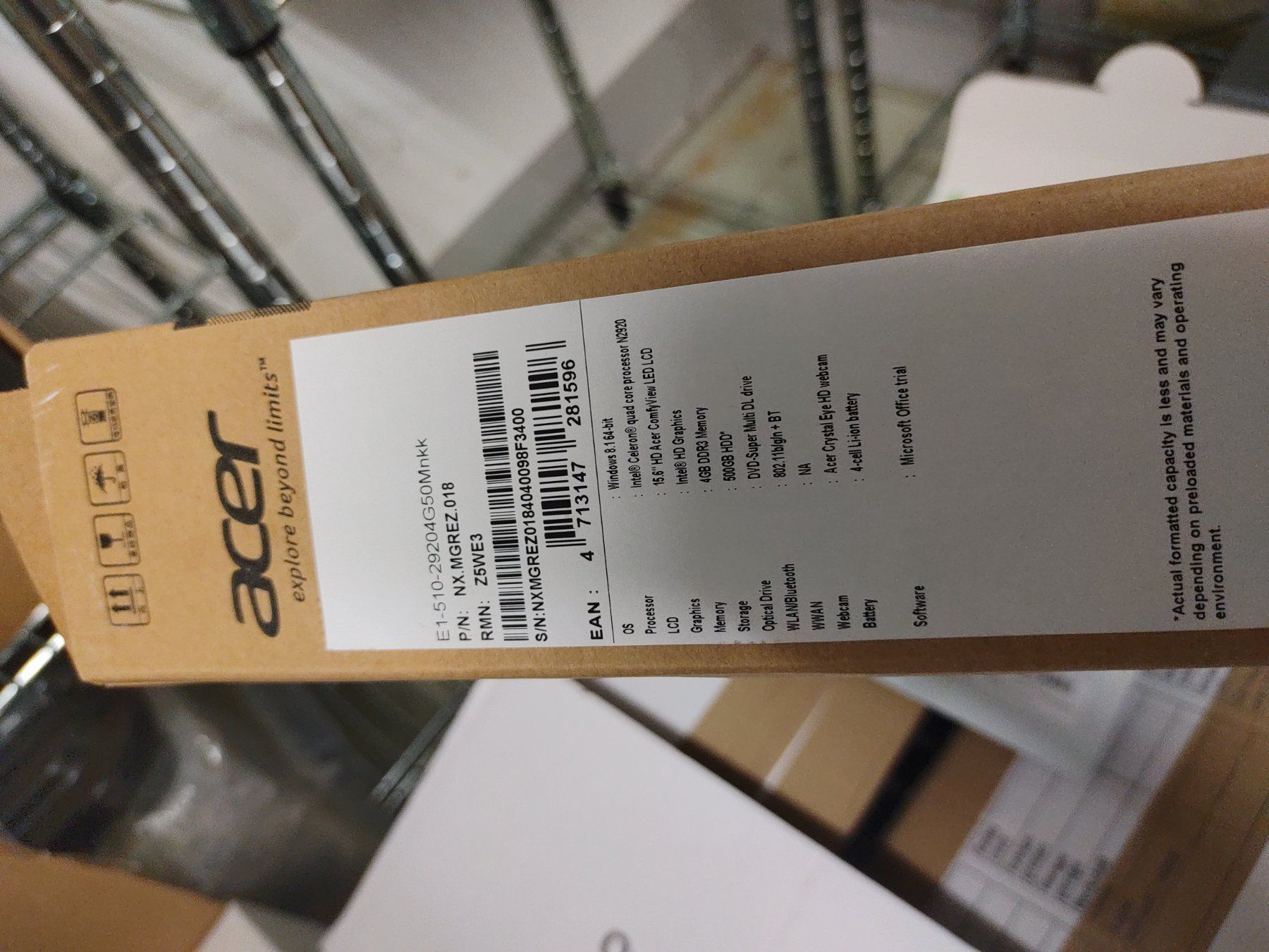 Acer Notebooks: Aspire E1-510 Acer Laptop – Gebraucht aus Zürich von  2