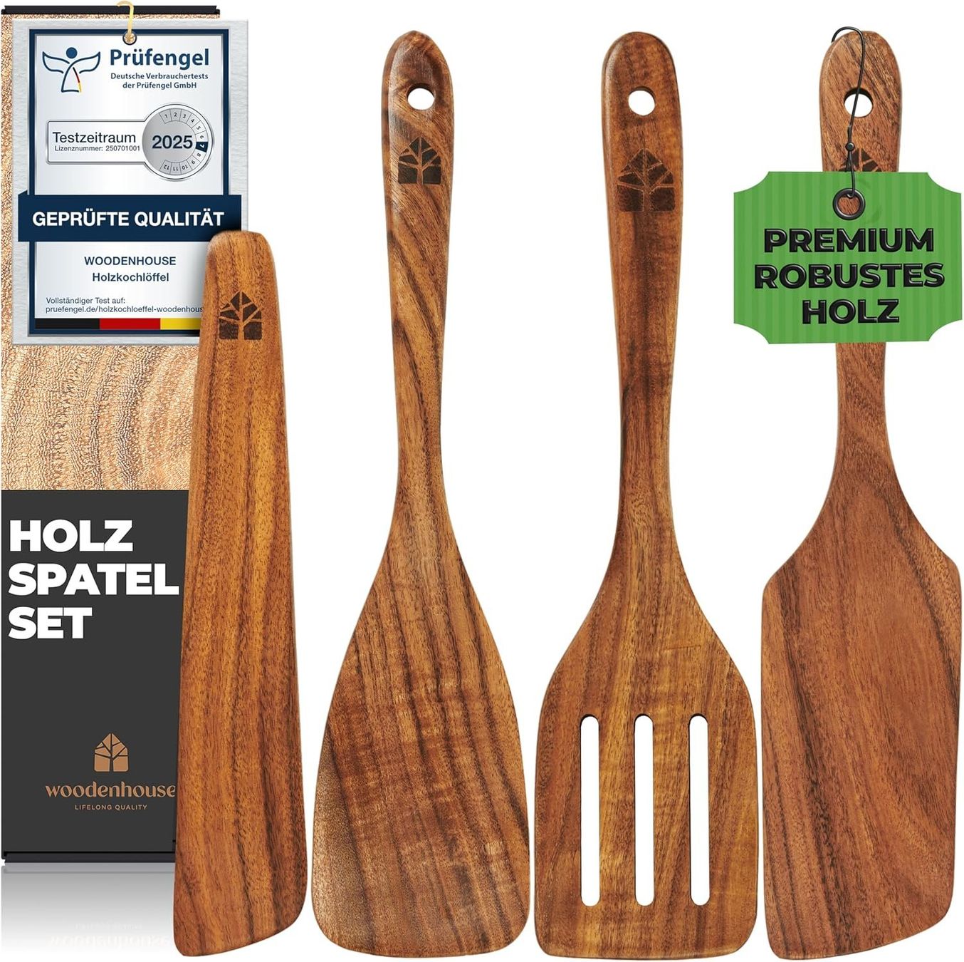 Küchengeräte: Pfannenwender Set 4tlg – Neu und originalverpackt aus Hundwil von Equiply