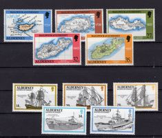 R6146  /  Alderney 1989-1990 neufs XX