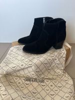 Stiefeletten Zadig & Voltaire schwarz Wildleder Grösse 39