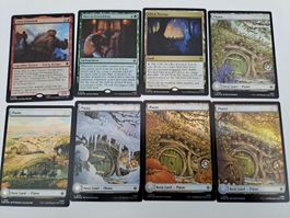 Mtg Der Hobbit Rare und Fullartländer