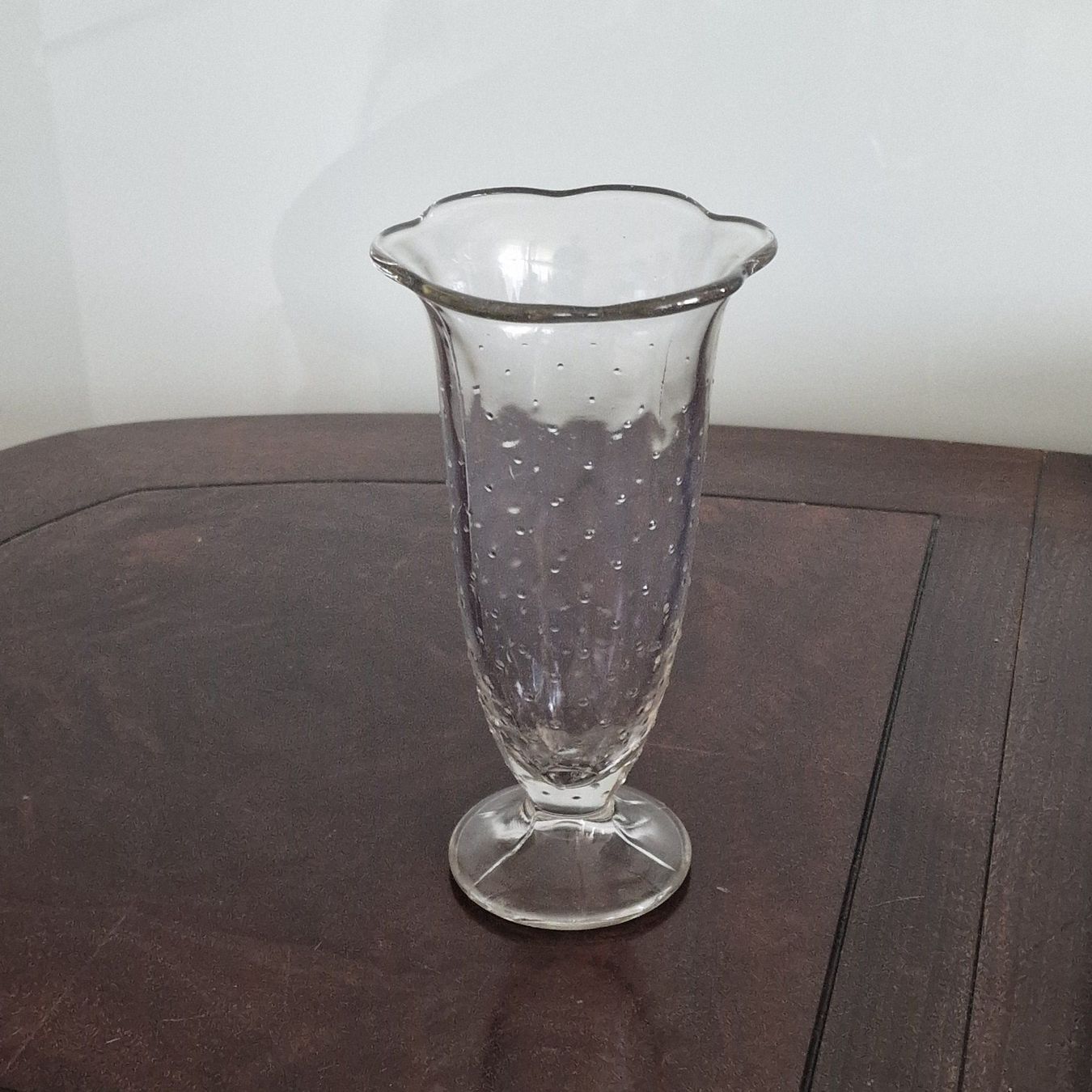 Vasi & Recipienti: Dekorative Vintage-Glasvase mit Blasenmuster – Usato da Birr venduto da dem_9xtm 1