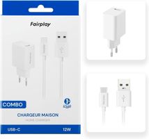 Combo Charger (12W) - Adapter + USB-C Kabel - Neu
