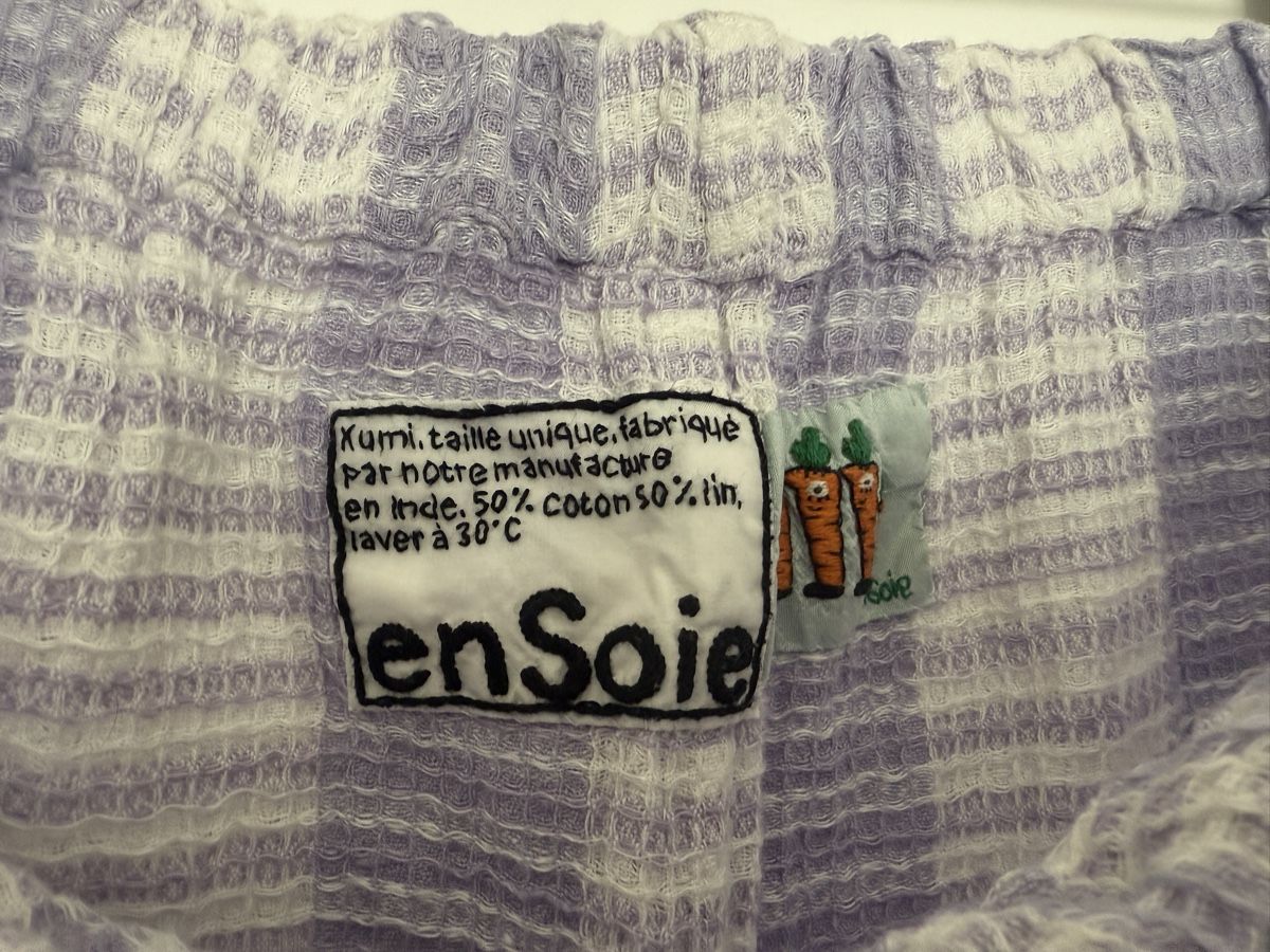 Ensoie Pantaloni: Ensoie checkered trousers S – Usato da Weiach venduto da Wlodarek 2