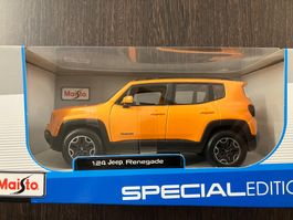 Maisto Jeep Renegade 1:24, Orange, Special Edition!