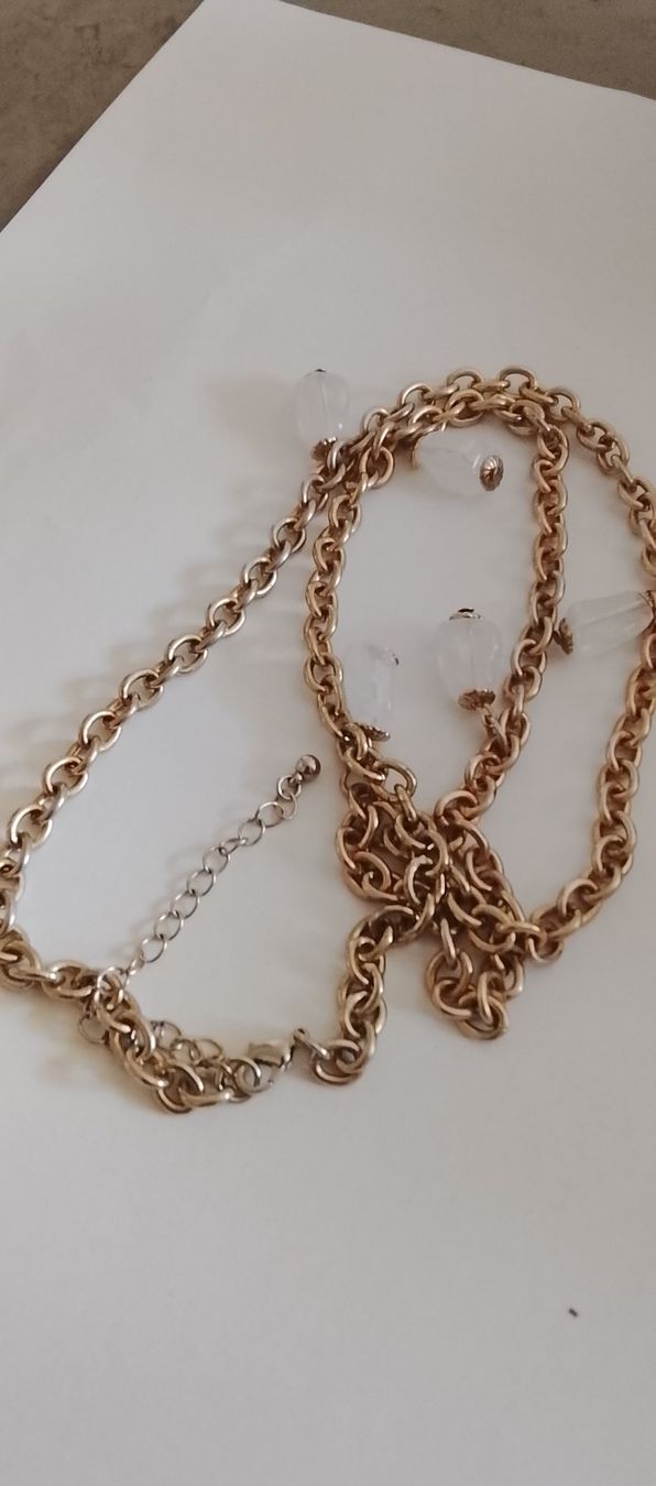 Catenine: Modeschmuck lange goldige Kette – Usato da Oberriet SG venduto da snj_bjb7 2
