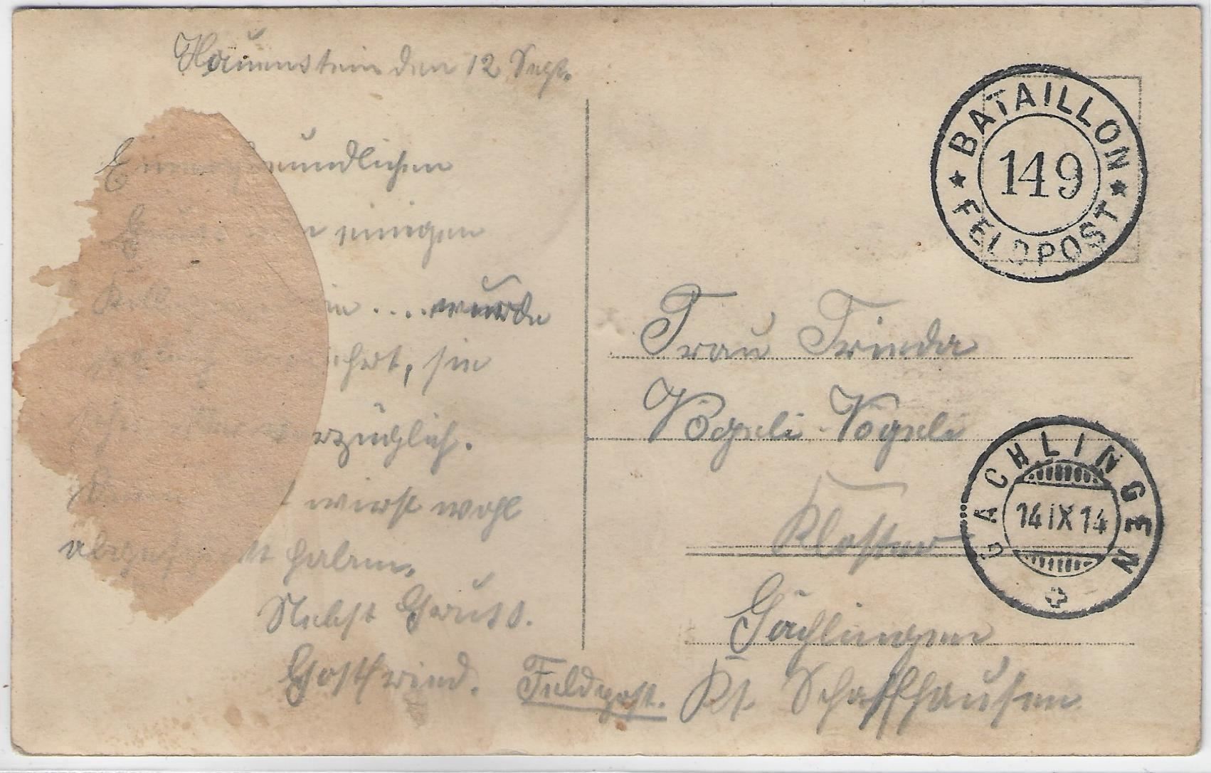 Cartes postales: Armee Suisse - Küchenmannschaft – D'occasion à Ettingen par Kartenplanet 1