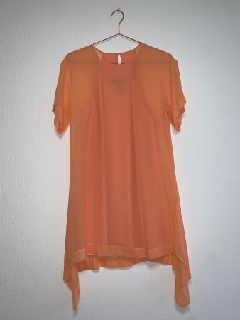 Robe de soirée BCBG MAX AZRIA soie orange 🍊(taille S)