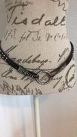 Ceinture brune à brillants, 70 cm