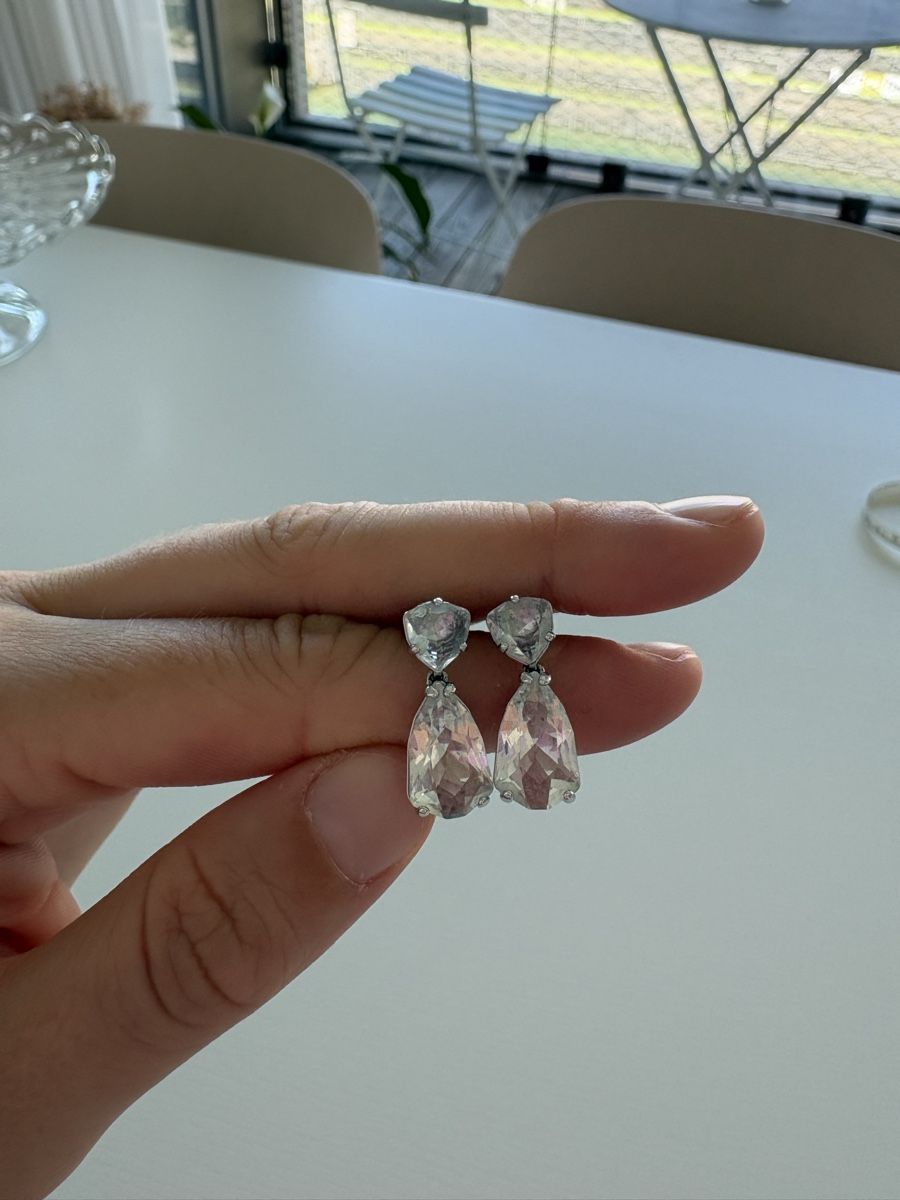 Swarovski Orecchini pendenti & Orecchini a lobo: Original Swarovski Kristall Ohrhänger – Nuovo (secondo la descrizione) da Thun venduto da _Cathy