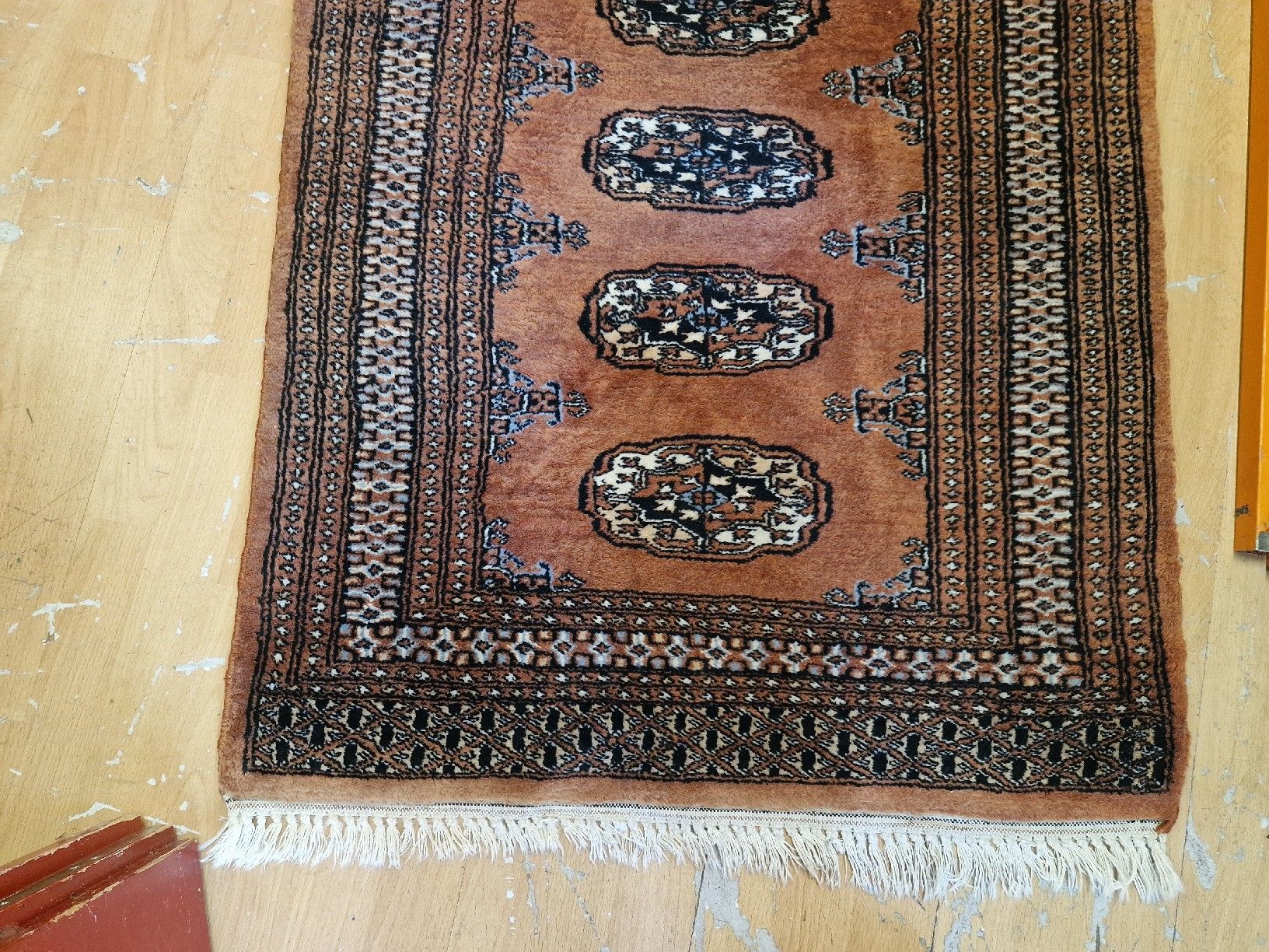 Tappeti: Orientteppich Läufer braun gemustert mit Fransen – Usato da BERN venduto da Intarsia 1