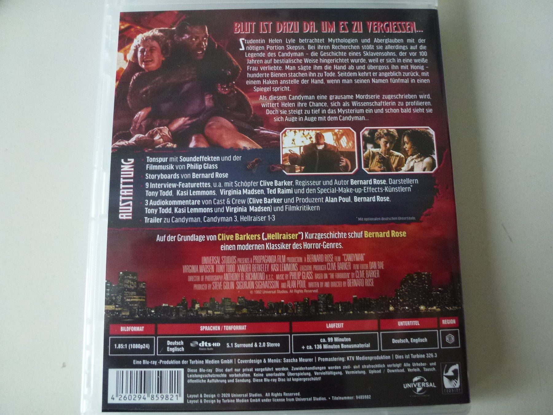 Alle DVDs: Candyman's Fluch (Blu-Ray) – Neu (gemäss Beschreibung) aus Bern von Frebo 1