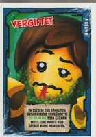 TCG NINJAGO TRADING CARD SERIE 1 # 111 VERGIFTET